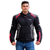 Chaqueta protección Giacomo Hard Racer Roja 2.0