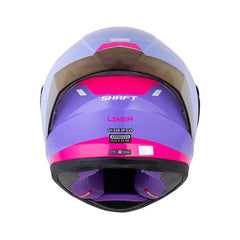 Casco Integral para Mujer Shaft 526 Liner Morado Lila | Certificación ECE 2206