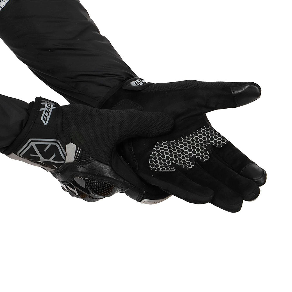 Combo Full Certificado Chaqueta Protección Inst Plus + Rodilleras shaft 313+ Guantes MC122
