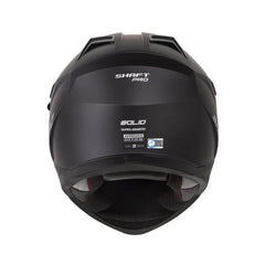 Casco multipropósito Shaft Pro MX400DV Solid Negro mate | Antiempañante Pinlock