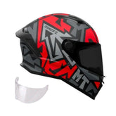 Casco integral MT Stinger 2 Meld B5 + Visor Humo