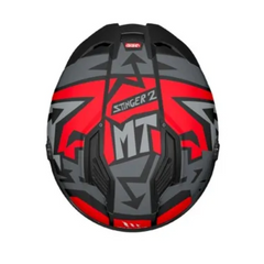 Casco integral MT Stinger 2 Meld B5 + Visor Humo