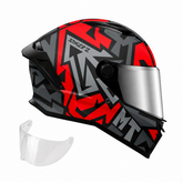 Casco integral MT Stinger 2 Meld B5 + Visor Plata