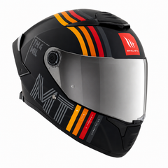 Casco integral MT Thunder 4R Mil + Visor plata