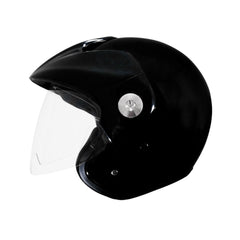 Casco Abierto ZEUS 507 Negro Brillo