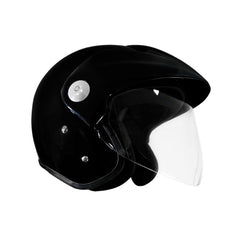 Casco Abierto ZEUS 507 Negro Brillo