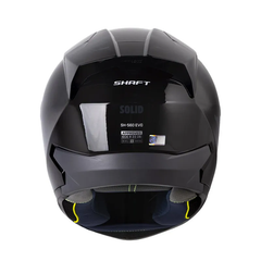 Casco Integral Shaft 560 Solid Negro Gris Brillo