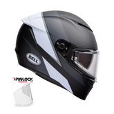 Casco integral Bell Lithium Flip Negro Blanco