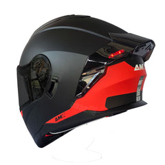 Casco Abatible AMX Nexo Nitro Rojo + Visor negro