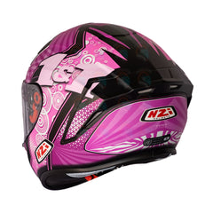 Casco Integral NZI One n one Fucsia Brillo