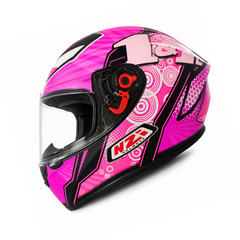 Casco Integral NZI One n one Fucsia Mate