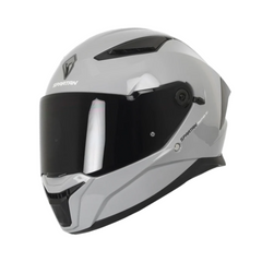 Casco integral Spartan Panther SV Solid Gris Claro + Visor Humo