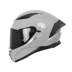 Casco integral Spartan Panther SV Solid Gris Claro + Visor Humo