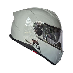Casco Abatible X-Sports 166 Gris Claro Brillo