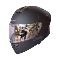Casco Integral KNT M78 Solid Negro