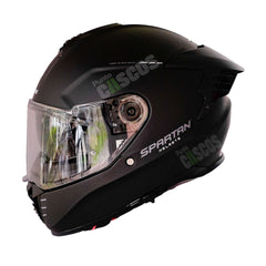 Casco integral Spartan Hawk SV Solid Negro + Visor Iridium