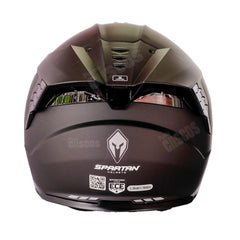 Casco integral Spartan Hawk SV Solid Negro
