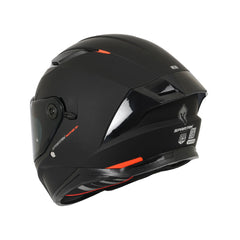 Casco integral Spartan Panther SV Solid Negro mate + Visor Humo
