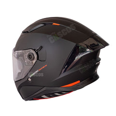 Casco integral Spartan Panther SV Solid Negro mate + Visor Iridium