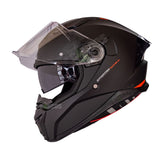 Casco integral Spartan Panther SV Solid Negro mate