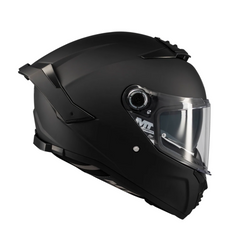 Casco integral MT Thunder 4R Pure Negro Mate + Visor Rosa