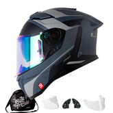 Casco Integral Shaft Pro 606SP Clowky Gris