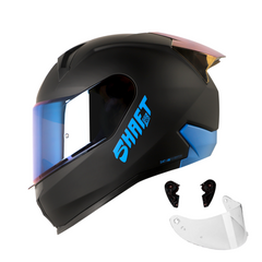 Casco Integral Shaft 560 Solid Negro Azul