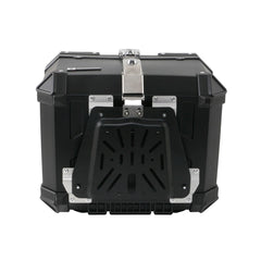 Maletero Spartan Cuadrado Aluminio 45 litros doble chapa