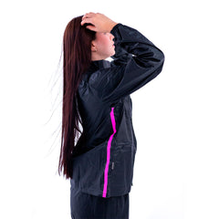Traje impermeable para mujer motociclista Portable Plus Vetrox