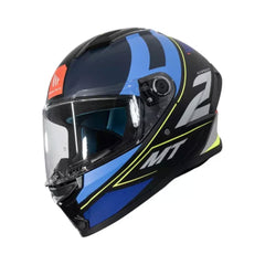 Casco integral MT Stinger 2 Pound Azul Navi