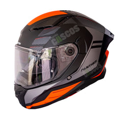 Casco integral Spartan Panther SV Prestige Naranja