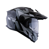 Casco multipropósito Abatible X-Sports 165 Ramak Gris Blanco