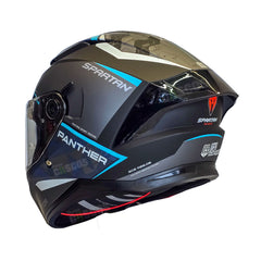 Casco integral Spartan Panther SV Raptor Azul