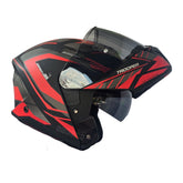 Casco Abatible KNT Trooper QRS Rojo