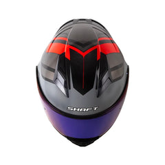 Casco Abatible Shaft 3820 Mentox Rojo