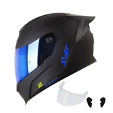 Casco Integral Shaft 502 Solid Negro Azul