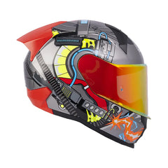 Casco Integral Shaft 560 Proton Pack Gris Rojo