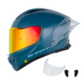 Casco Integral Shaft 596SP Solid Azul Brillo