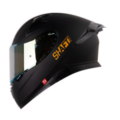 Casco Integral Shaft Pro 612DV Solid Negro Dorado