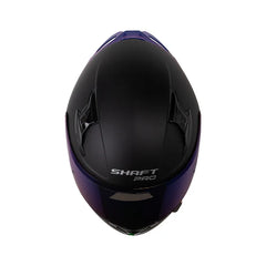 Casco Integral Shaft Pro 612DV Solid Negro Mate Gris