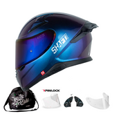 Casco Integral Shaft Pro 612DV Solid Camaleón