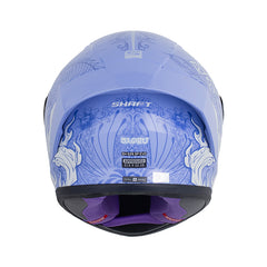Casco Integral para Mujer Shaft 526 Saoru Morado Lila | Certificación ECE 2206