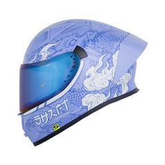 Casco Integral para Mujer Shaft 526 Saoru Morado Lila | Certificación ECE 2206