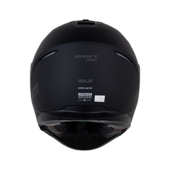 Casco Modular Shaft Pro 300 Sky Solid Negro Mate