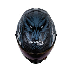 Casco Integral Shaft Pro 615DV Werewolf Azul Navi