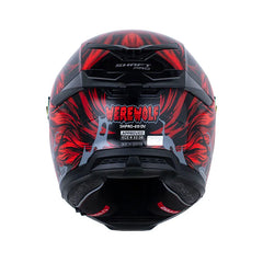 Casco Integral Shaft Pro 615DV Werewolf Rojo Brillo