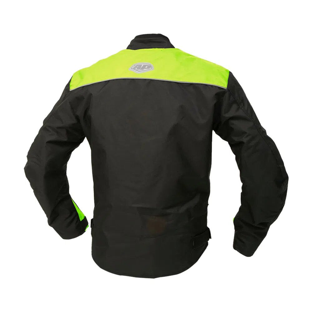 Chaqueta protección para moto AP Sharp Amarillo neón