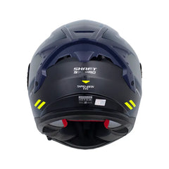 Casco Integral Shaft Pro 610 Doble Visor Prodem Gris Azul