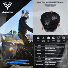 Combo doble confort Giacomo Cojín silicona panal piloto y copiloto