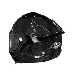 Casco integral SMK Titan Doble Visor Fibra de Carbono